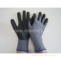 Grey Nylon Black Ultra Thin Glove (DPU415)